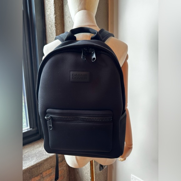Dagne Dover Bags Medium Size Dakota Neoprene Backpack In Black